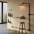 Creative Cables fali lámpa Schuko fali aljzat készlet és porcelán alap Creative-Tubes termékekhez