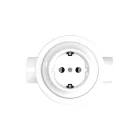 Creative Cables fali lámpa Schuko fali aljzat készlet és porcelán alap Creative-Tubes termékekhez