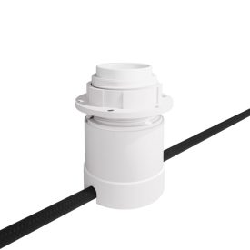   Creative Cables lámpatest Spostaluce készlet E27 lámpafoglalattal lámpaernyőhöz KPL27SF2FLPB