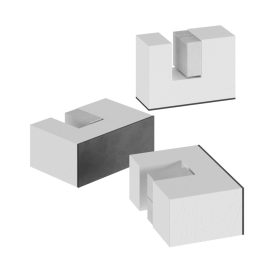   Creative Cables asztali lámpa Fa lábak Asztali lámpa tartó készlet KPLBL02