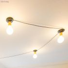 Porcelán E27 lámpatartó készlet