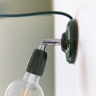 Porcelán E27 lámpatartó készlet