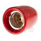 Porcelán E27 lámpatartó készlet