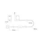 Creative Cables foglalat Spostaluce esse14 lámpa S14d foglalattal KPLS14D2FLPNINNRN03