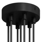 Creative Cables mennyezeti rózsa Hengeres fém 7 lyukú mennyezeti rozetta készlet KRM576FVNTERM