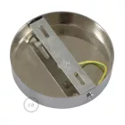 Hengeres fém mennyezeti rózsakészlet