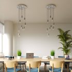 Creative Cables mennyezeti rózsa Kerek XXL Rose-One 9 lyukas és 4 oldalsó lyukas mennyezeti KROR409EF114