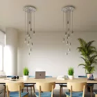 Creative Cables mennyezeti rózsa Kerek XXL Rose-One 10 lyukas és 4 oldalsó lyukas mennyezeti KROVNR4010F114