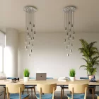 Creative Cables mennyezeti rózsa Kerek XXL Rose-One 15 lyukas és 4 oldalsó lyukas mennyezeti KROVNR4015F105