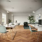 Creative Cables mennyezeti rózsa Kerek XXL Rose-One 1 lyukas és 4 oldalsó lyukas mennyezeti KROVNR401F114