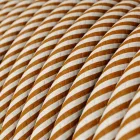 Creative Cables függeszték 3 lámpás többfunkciós függesztett lámpa szövetkábelekkel és fém felületekkel