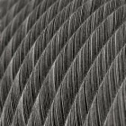 Creative Cables lámpatest 4 lámpás függőlámpa 400 mm-es kerek XXL Rose-One-nal, szövetkábellel és KSPM4R40102ERC37PARCI-L