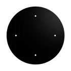 Creative Cables lámpatest 4 lámpás függőlámpa 400 mm-es kerek XXL Rose-One-nal, szövetkábellel és KSPM4R40103RS83PARCI