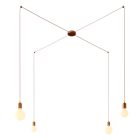 Creative Cables függeszték Spider KSPMSF4LRASRX13DCG-L