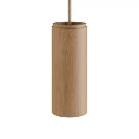   Creative Cables spotlámpa Tub-E14, fa cső spotlámpához, E14 kettős gyűrűs lámpafoglalattal KSPOTLE1401 semleges