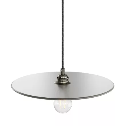 Creative Cables design lámpa UFO SZÍN, LAKKOZOTT FA LÁMPABÚRA SZÜRKE LPW7039