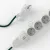 Creative Cables textil lámpakábel Francia elosztó műselyem Sötétzöld RM21 szövet borítású elektromos kábellel és M1F4B10RM21
