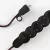 Creative Cables textil lámpakábel Német Power Strip műselyem bordó RM19 szövettel borított elektromos kábellel M1T4N02RM19