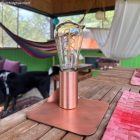 Creative Cables design lámpa Fém talp sima felületekhez Magnetico lámpához MBASRAS réz