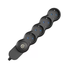   Creative Cables lámpakábel Német elosztó elektromos kábel nélkül, 4 földelt aljzat, 16 A, MP4T1NE