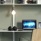 Creative Cables design lámpa Magnetico®-Plug Elegáns, használatra kész mágneses lámpatartó MPLUGTISRM03