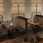 Creative-Tube rugalmas védőcső, Rayon Black RM04 szövetburkolat, 20 mm átmérőjű