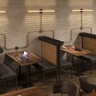 Creative-Tube flexibilis védőcső, Rayon egyszínű Cipria RM27 szövet burkolat, átmérő 20 mm