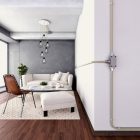 Creative-Tube rugalmas védőcső, Neutral Natural Linen RN01 szövetburkolat, átmérő 20 mm