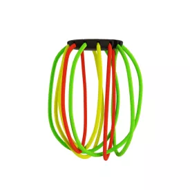   Creative Cables design lámpa Fekete Cablò lámpabúra 50 cm fluo PACABLONER005FLUO többszínű