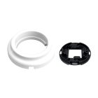 Creative Cables kapcsoló Porcelán alap elektromos aljzatokhoz és kapcsolókhoz/elterelőkhöz PBASEINOUTBIA