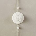 Creative Cables kapcsoló Porcelán alap elektromos aljzatokhoz és kapcsolókhoz/elterelőkhöz PBASEINOUTBIA