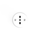 Creative Cables fali lámpa Porcelán olasz 10/16A fali aljzat PBOXITABIA