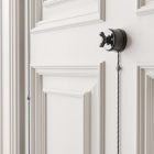 Creative Cables kapcsoló /elterelő fekete porcelánból, pillangóanyával PBOXSW079NERNER