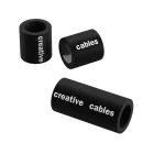 Creative Cables design lámpa Matt fekete mágneses zár karkötőkhöz logóval PC5MAGLOCK7VN