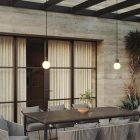 Creative Cables kültéri lámpa Moduláris IP65 2-fall kültéri függőlámpa törhetetlen Unbreak-a-Ball árnyékokkal