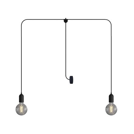 Creative Cables kültéri lámpa T-Snake Modulair kültéri lámpa IP65, 2 fényforrással, rózsaszín PDE2PABKSM04-L