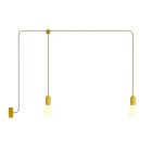 Creative Cables kültéri lámpa F-Snake Modulair kültéri lámpa IP65, 2 lámpával, rózsaszín árnyékkal PDE2PAMUSN06-L