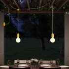 Creative Cables kültéri lámpa F-Snake Modulair kültéri lámpa IP65, 2 lámpával, rózsaszín árnyékkal PDE2PAMUSN06