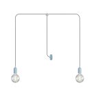 Creative Cables kültéri lámpa T-Snake Modulair kültéri lámpa IP65, 2 fényforrással, rózsaszín PDE2PASBSN02-L