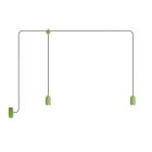 Creative Cables kültéri lámpa F-Snake Modulair kültéri lámpa IP65, 2 lámpával, rózsaszín árnyékkal PDE2PAVESX08