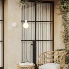 Creative Cables függeszték Moduláris IP65 kültéri függesztett lámpa törhetetlen Unbreak-a-Ball árnyékkal