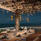 Creative Cables mennyezeti lámpa Moduláris PASTEL kültéri függesztett lámpa 5 méteres textil kábellel, decentralizálóval, PDEMUPA50SN06-L