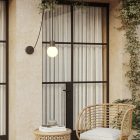 Creative Cables függeszték Moduláris IP65 kültéri függesztett lámpa törhetetlen Unbreak-a-Ball árnyékkal