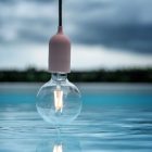 Creative Cables mennyezeti lámpa Moduláris PASTEL kültéri függesztett lámpa 5 méteres textil kábellel, decentralizálóval, PDESBPA50SN02 IP65