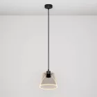 Creative Cables függeszték Függesztett lámpa füstös, kúp alakú Ghost izzóval