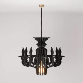   Creative Cables függeszték Függesztett lámpa klasszikus SHHANDELIER árnyékkal, hangelnyelő anyagból