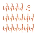 Creative Cables függeszték Függesztett lámpa klasszikus SHHANDELIER árnyékkal, hangelnyelő anyagból