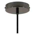 Creative Cables függeszték Függesztett lámpa textil kábellel, Bistrot lámpaernyővel és fém részletekkel PDMBRRC04KPAM10VNL-L