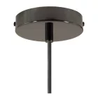 Creative Cables függeszték Függesztett lámpa textil kábellel, Cup kerámia lámpaernyővel és fém részletekkel