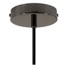 Creative Cables függeszték Függesztett lámpa textil kábellel, túlméretezett Ellepi lámpaernyővel és fém részletekkel PDMBRRM04DMNER-L